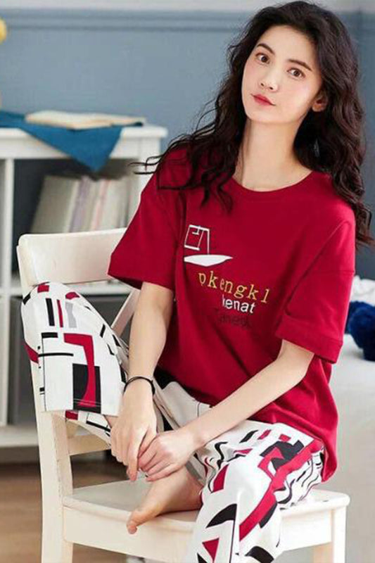 T-Shirt & Trouser Sleepwear Set