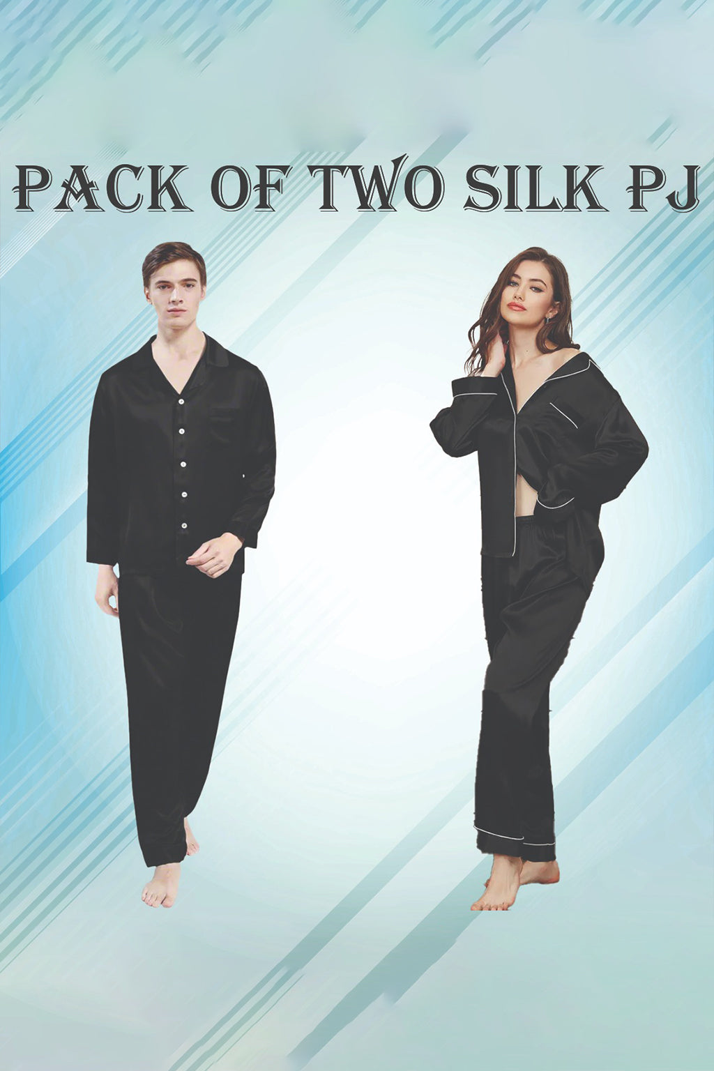 Premium Couple Silk PJ’s