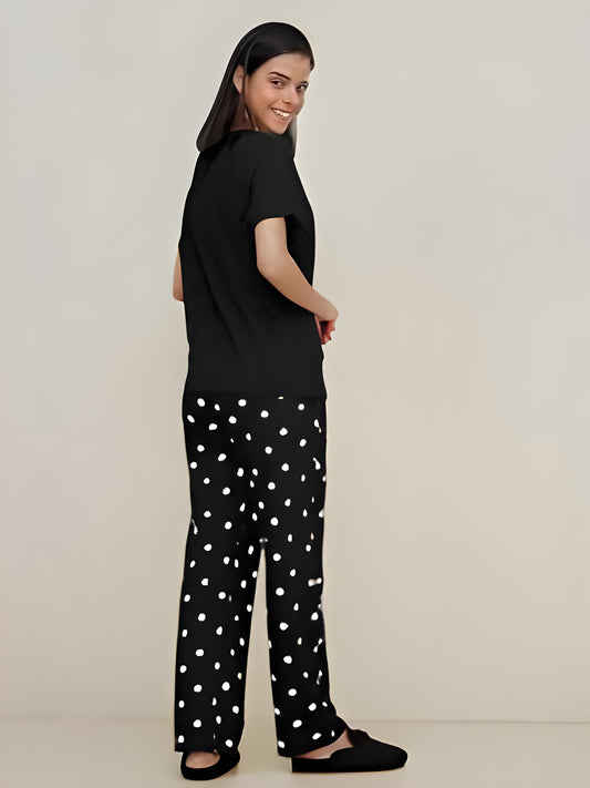 Love Sleep Half Sleeves Suit