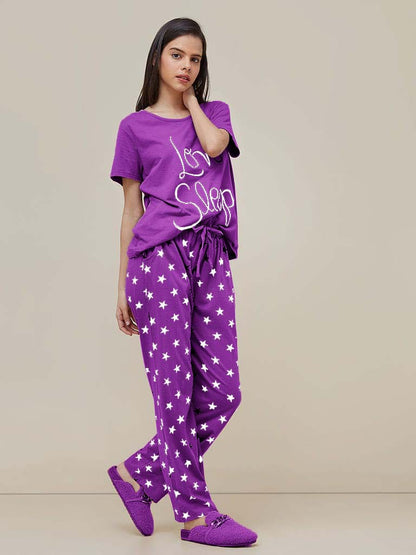 Love Sleep Half Sleeves Suit