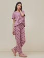 Love Sleep Half Sleeves Suit
