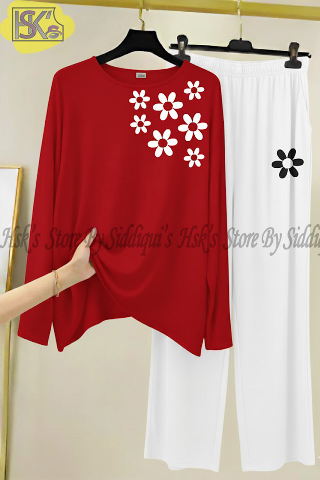 Little Flower Full Sleeves Night Suit
