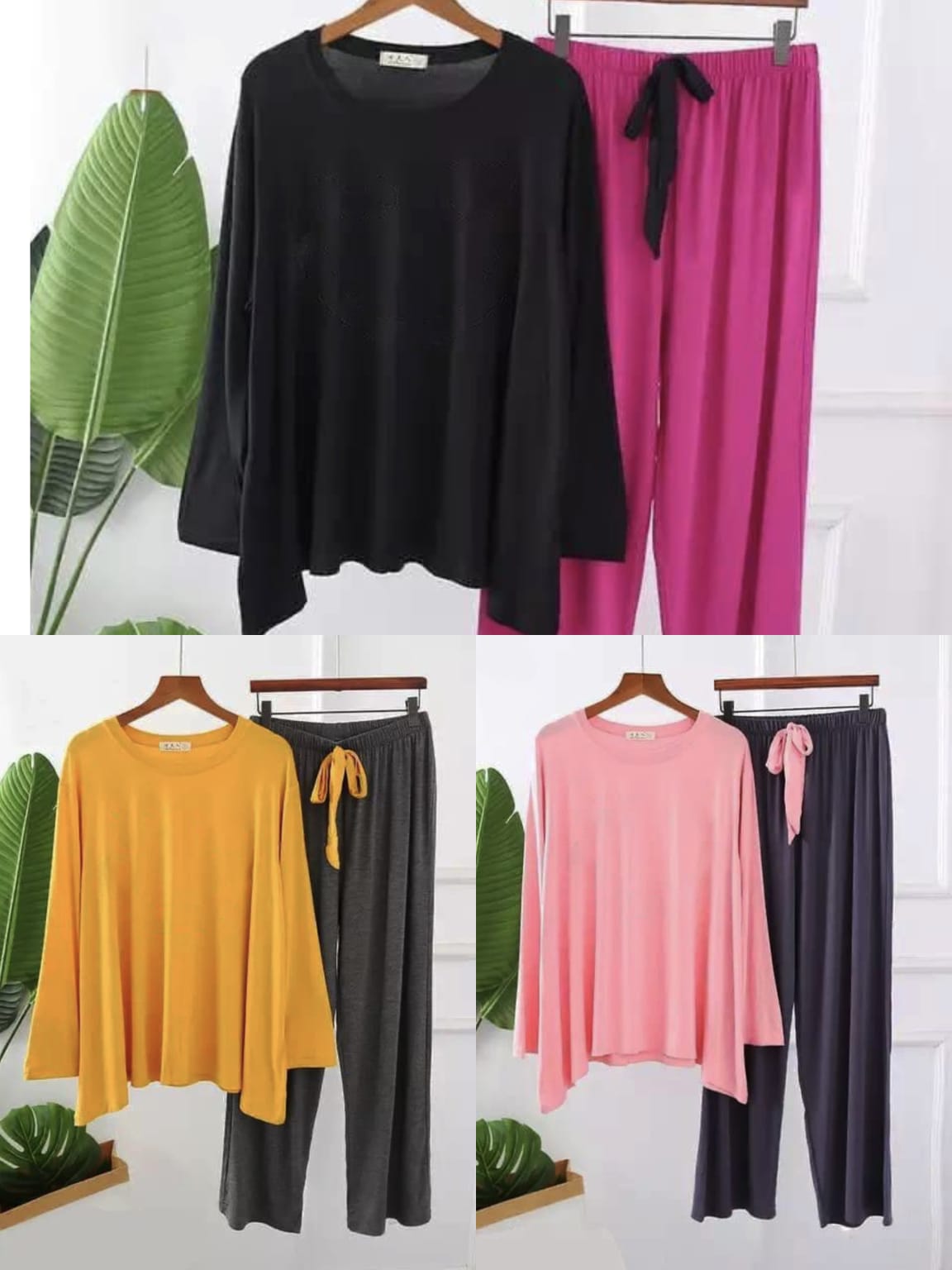 Premium Plane Full Sleeves Pajama Set for Women