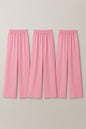 Pack of 3 Plazo Trouser