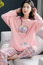 Pink Sharkee Full Sleeves Suit