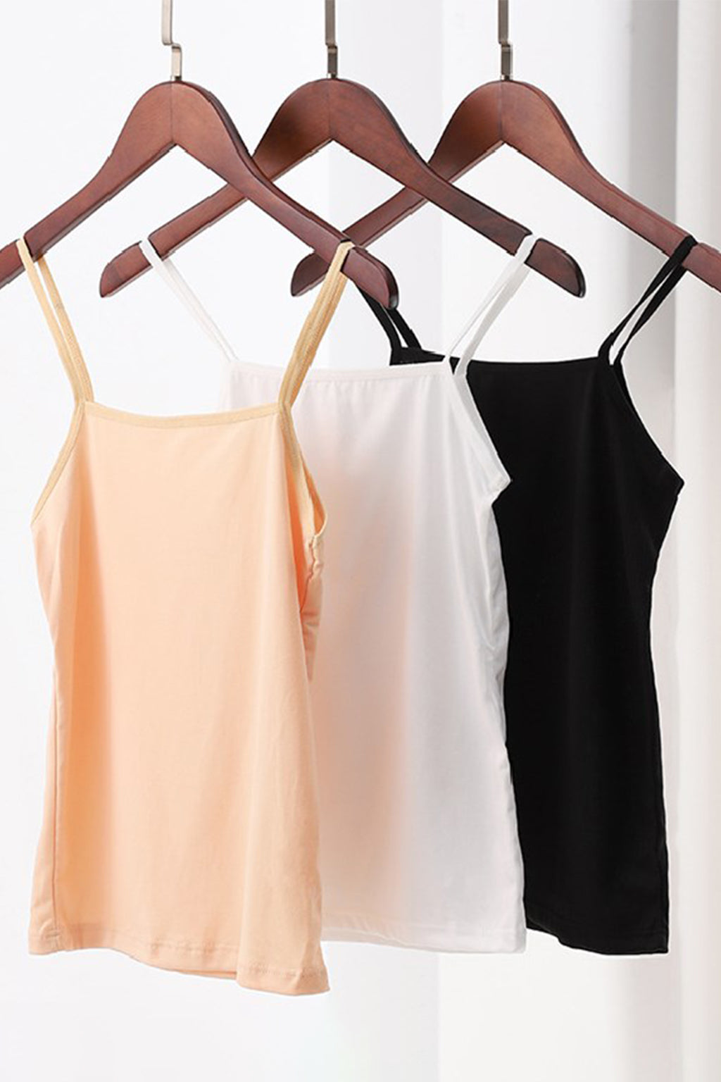 Women’s Pack of 3 Camisole Top Tank Multicolor