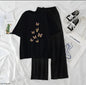 7 Little Butterfly Printed Night Wear Casual Dress