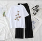 7 Little Butterfly Printed Night Wear Casual Dress