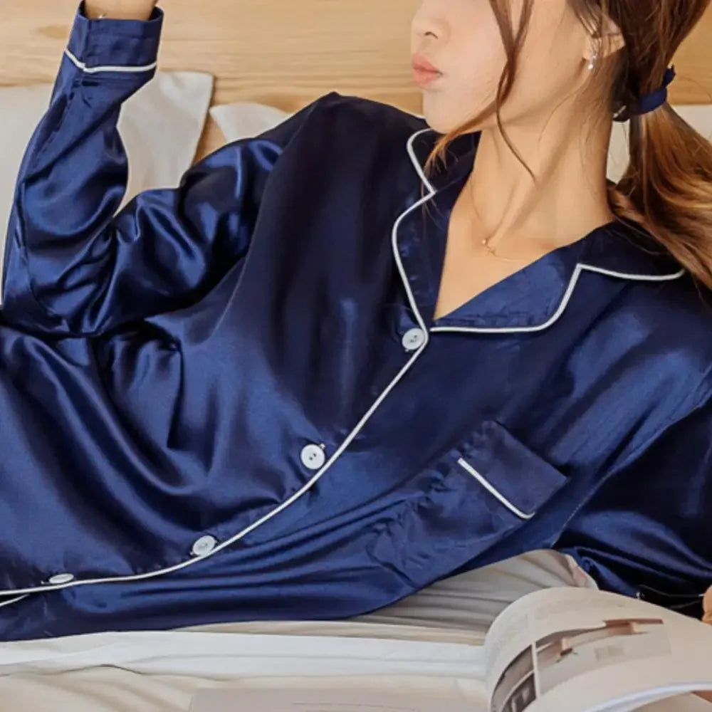 Women’s Silk Pj’s Suit