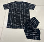 Black Capri Casual Wear