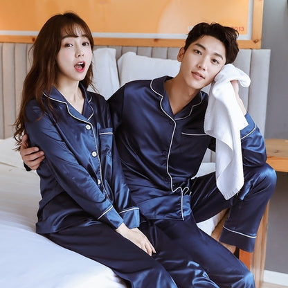 Premium Couple Silk PJ’s