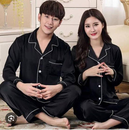 Premium Couple Silk PJ’s