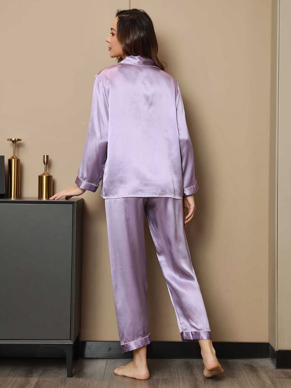 Women’s Silk Pj’s Suit