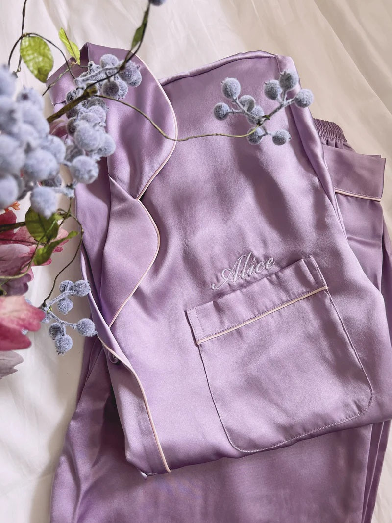 Women’s Silk Pj’s Suit
