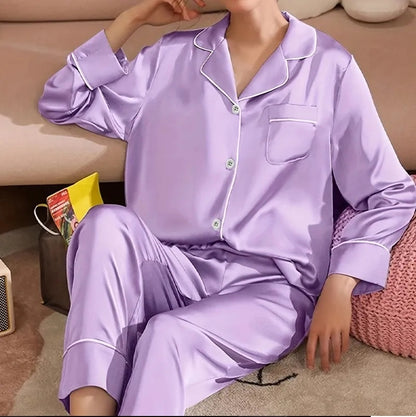 Women’s Silk Pj’s Suit