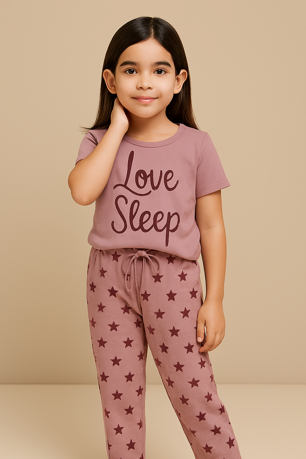 Love Sleep Girls Night Suit