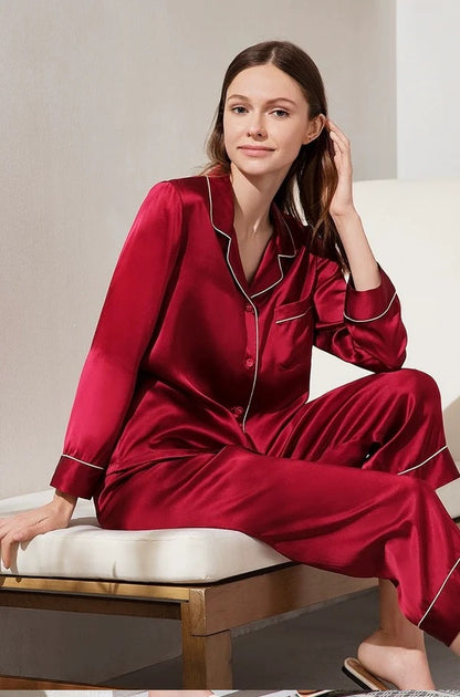 Women’s Silk Pj’s Suit