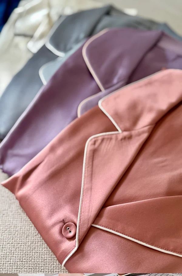 Women’s Silk Pj’s Suit