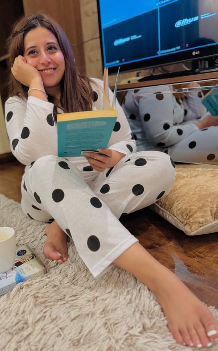 Polka Dot Full Sleeves Suit