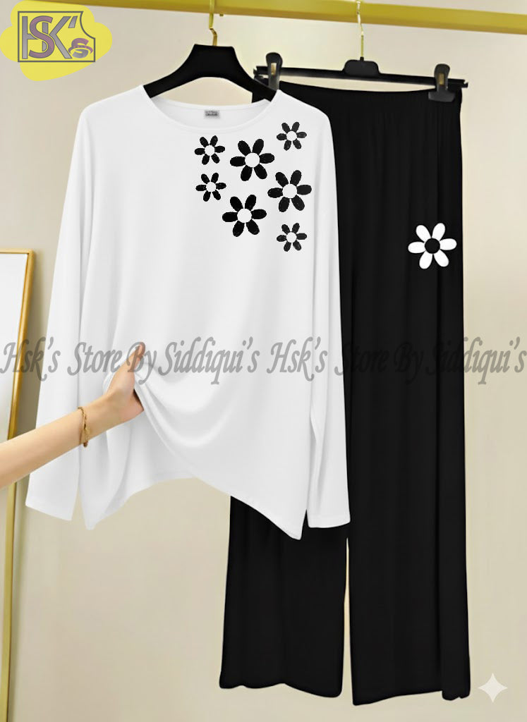 Little Flower Full Sleeves Night Suit