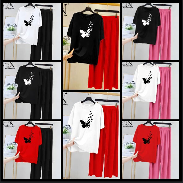 9 Butterfly Printed casual Night Wear