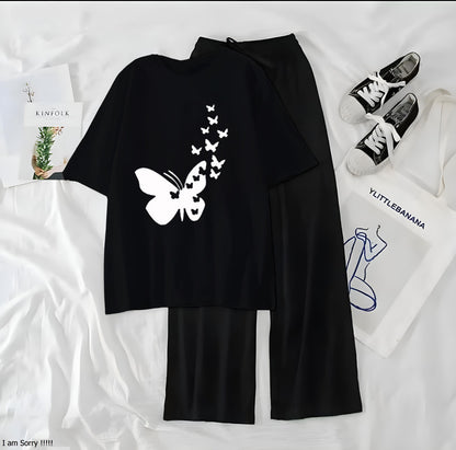 9 Butterfly Printed casual Night Wear