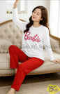 Women’s Full Sleeves Barbie Night Suit