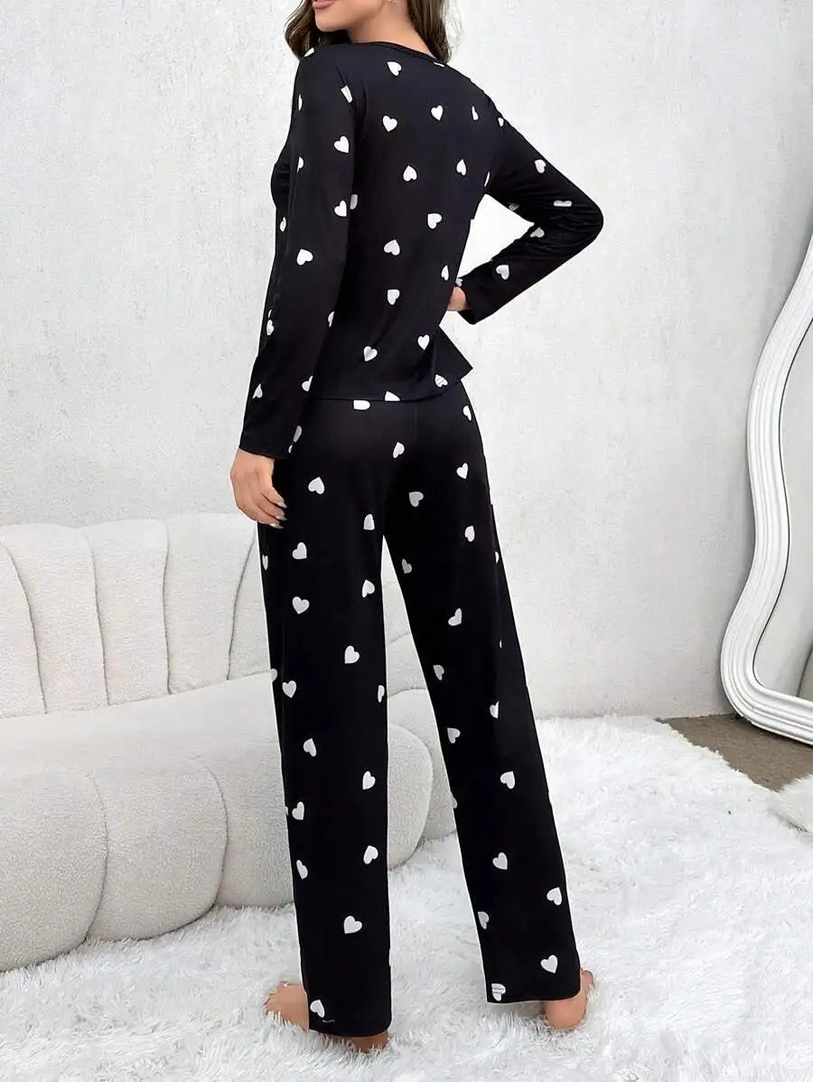 Little Heart Full Sleeves Suit