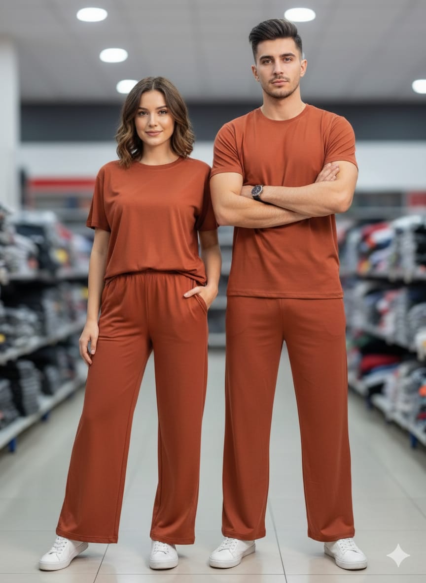 Premium Quality Couple Matching Casual Dress