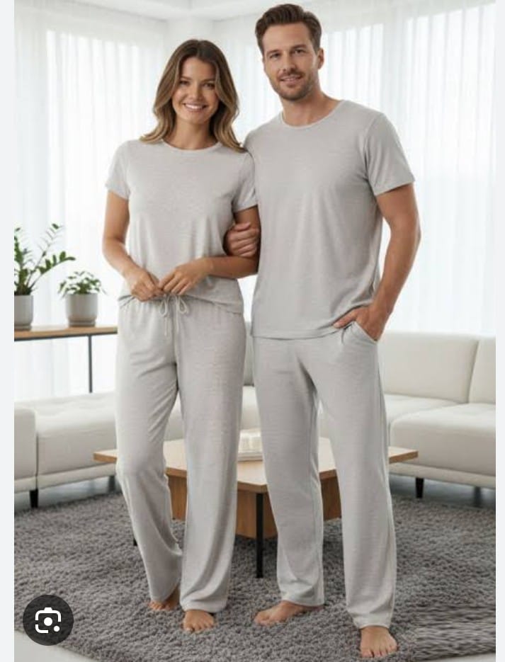 Premium Quality Couple Matching Casual Dress