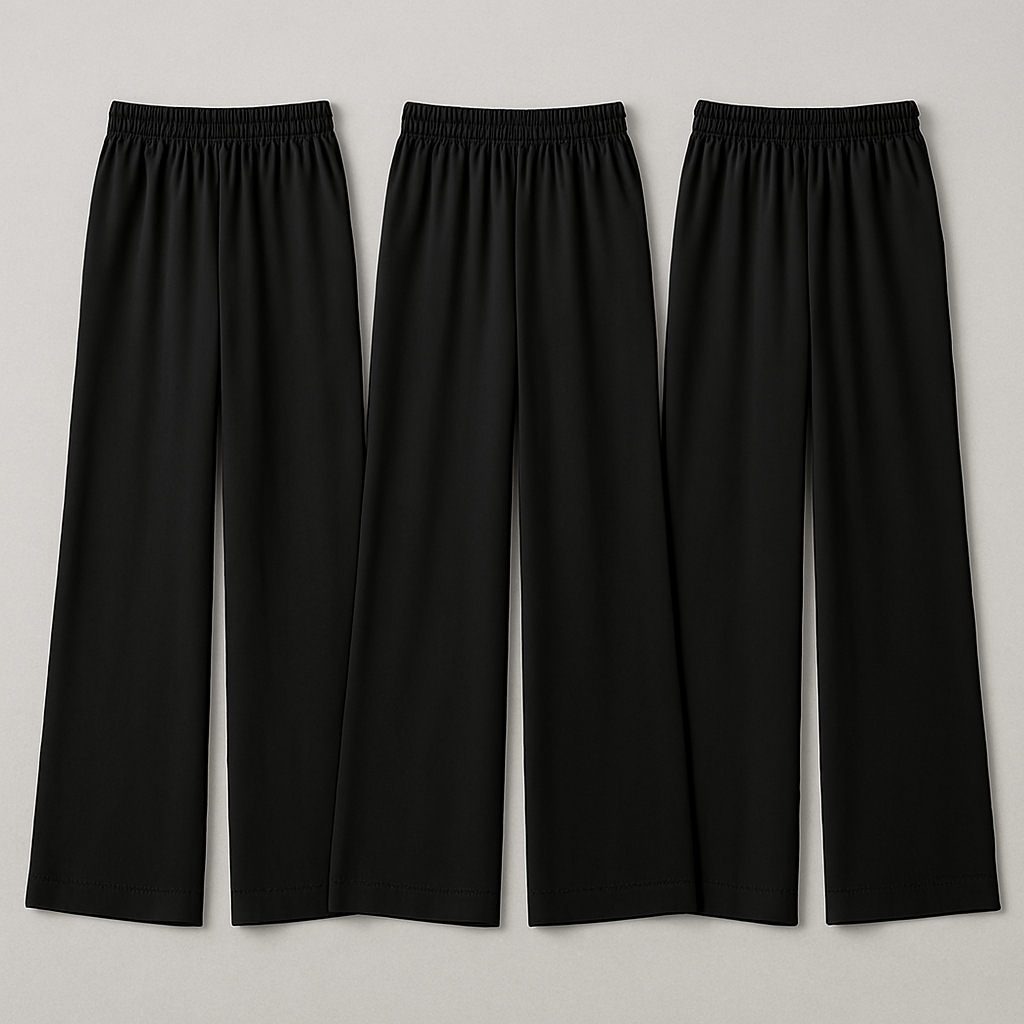 Pack of 3 Plazo Trouser