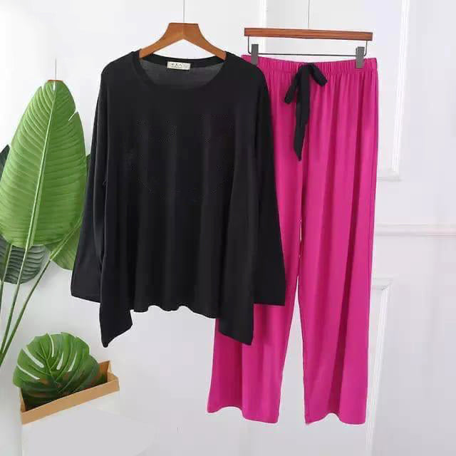 Premium Plane Full Sleeves Pajama Set for Women