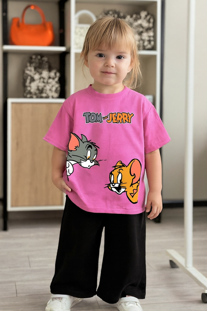 Tom & Jerry Girls Night Suit