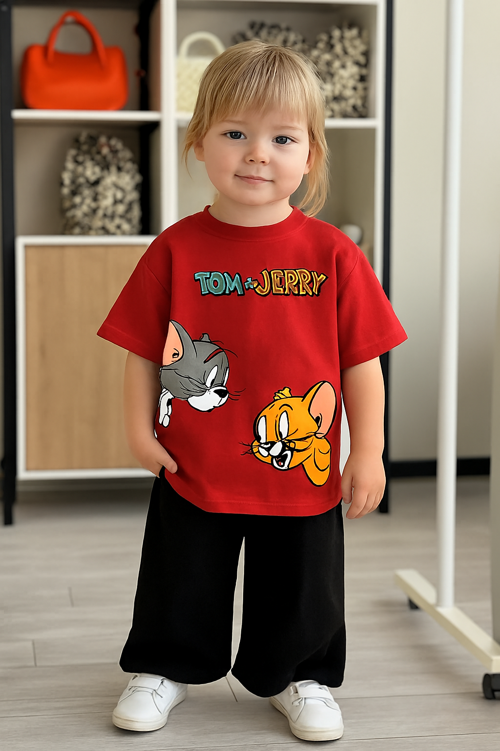 Tom & Jerry Girls Night Suit