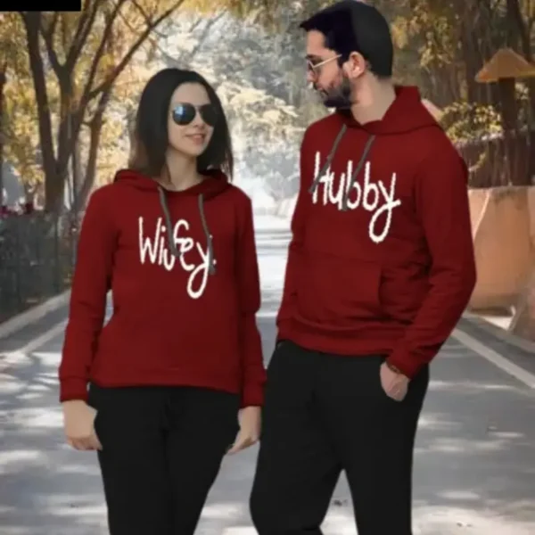 red yellow couple outfit