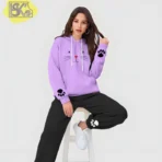 Cat Face Printed Hoodie for Girls & Women | Cute, Cozy & Stylish Winter Wear - Image 8