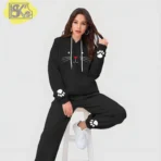 Cat Face Printed Hoodie for Girls & Women | Cute, Cozy & Stylish Winter Wear - Image 7