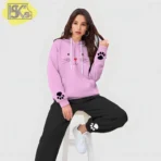 Cat Face Printed Hoodie for Girls & Women | Cute, Cozy & Stylish Winter Wear - Image 6