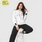 Cat Face Printed Hoodie for Girls & Women | Cute, Cozy & Stylish Winter Wear - Image 2