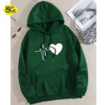 Heart Print Hoodie for Girls & Boys - Stylish Hoodie - Image 5