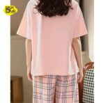 Pink Night Wear Dress for Girls - Girls Sleepwear - Image 5