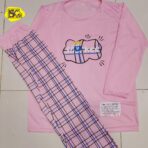 Pink Night Wear Dress for Girls - Girls Sleepwear - Image 7
