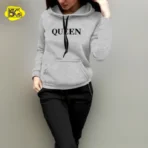 High Quality Queen Printed Hoodie for Girls & Women | Soft Fleece Winter Wear | Stylish & Cozy - Image 5