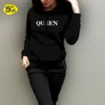 High Quality Queen Printed Hoodie for Girls & Women | Soft Fleece Winter Wear | Stylish & Cozy