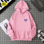 Stylish Hoodie For Girls Pink