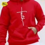 Unisex Printed Hoodie for Men & Women | Winter Fleece Pullover Sweatshirt | Stylish Graphic Hoodie for Boys & Girls - Image 2