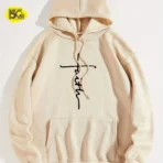 Unisex Printed Hoodie for Men & Women | Winter Fleece Pullover Sweatshirt | Stylish Graphic Hoodie for Boys & Girls - Image 5