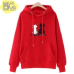 High Quality Cat Printed Hoodie for Girls | Soft Fleece Winter Wear | Cute & Stylish Hoodie - Image 3
